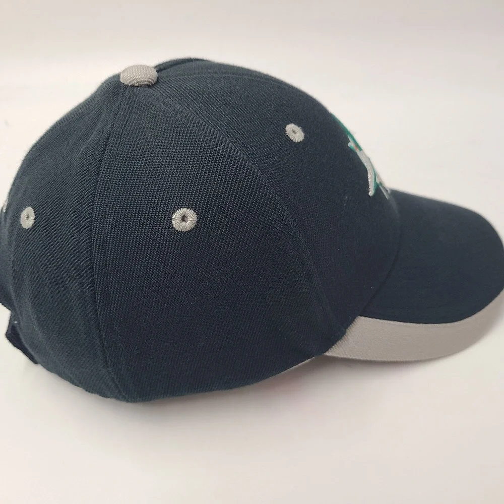 Seattle Mariners Hat Nike Adjustable Blue Wool Blend Compass Logo Men MLB Casual